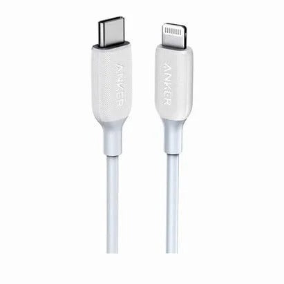 Anker PowerLine III USB-C to Lightning Cable (0.9m/3ft) – White A8832H21