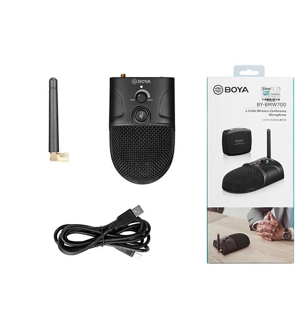 Boya BY-BMW700 Large Diaphragm Condenser Microphone – Black