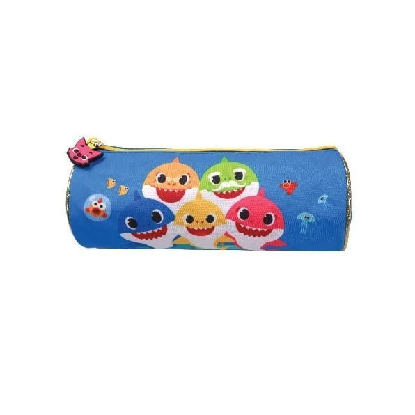 Baby Shark Round Pencil Case