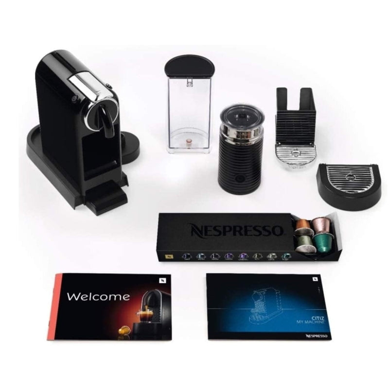 Nespresso Citiz And Milk D123 Black Coffee Machine