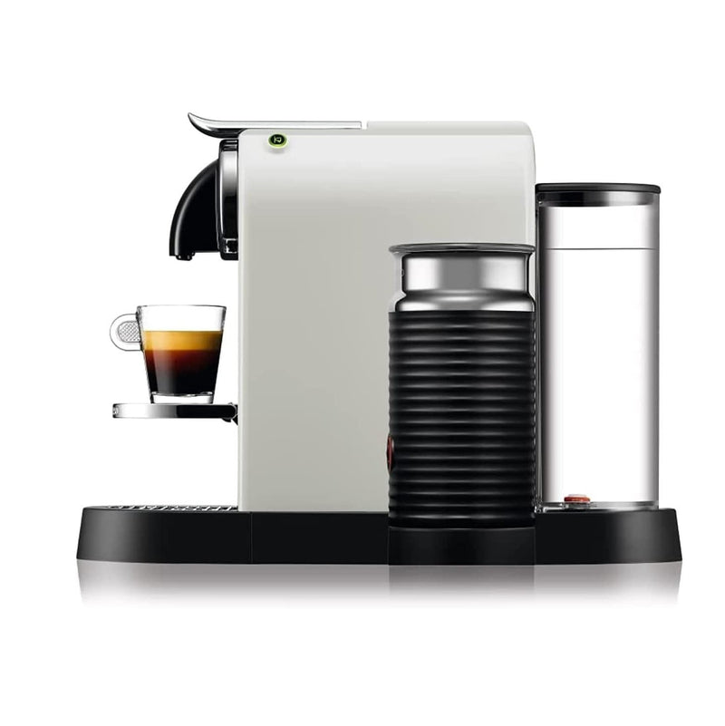 NESPRESSO Citiz and Milk D123 White Coffee Machine