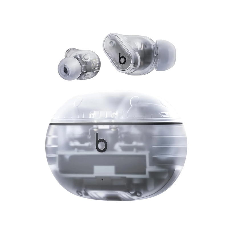 Beats Studio Buds + True Wireless Noise Cancelling Earbuds Apple & Android Compatibility MQLK3 – Transparent