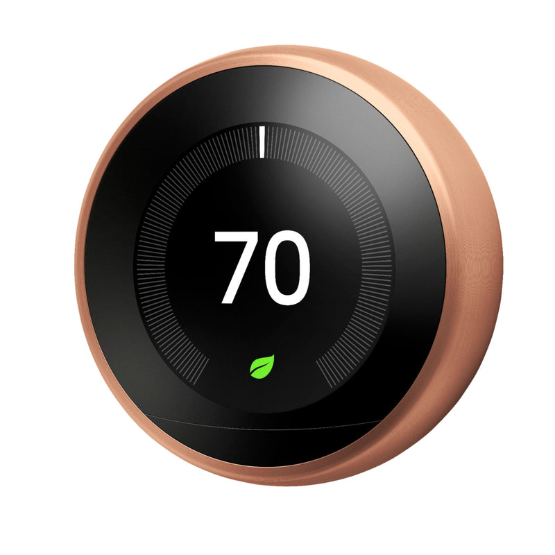 Google Nest Learning Smart Wifi Thermostat 3rd gen – Copper