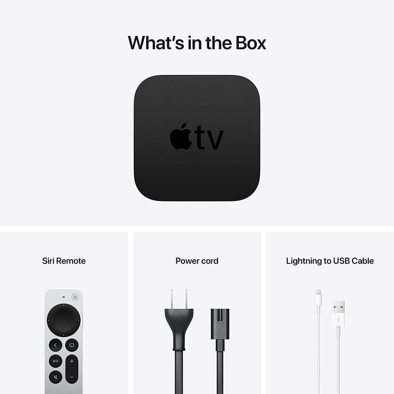 Apple TV HD 32GB (Latest Model 2021) MHY93- Black