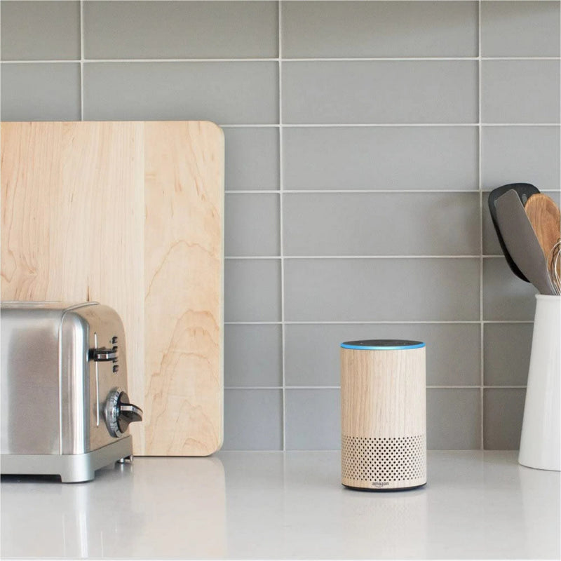 Echo (2nd Generation) – Smart speaker with Alexa and Dolby processing – Limited Edition Oak Finish