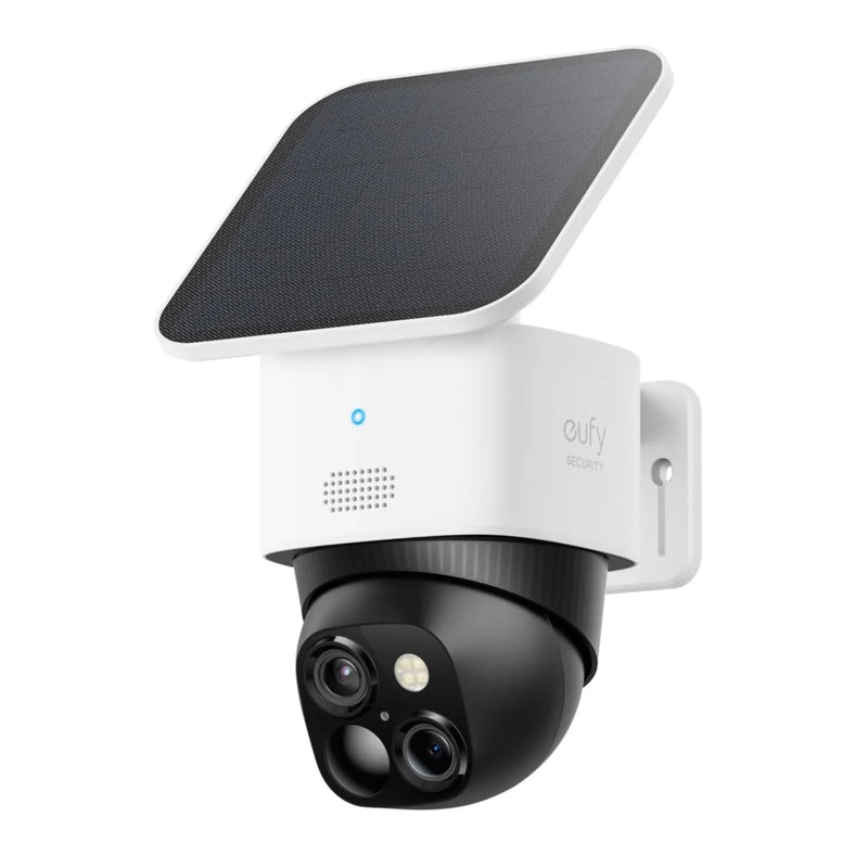 eufy Security SoloCam S340, Solar Security Camera, 360° Pan