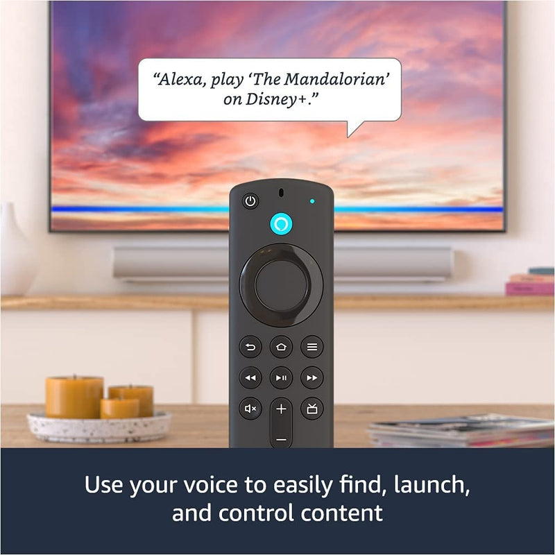 Fire TV Stick 4K Max streaming device, Wi-Fi 6, Alexa Voice Remote 3rd Gen (includes TV controls) 2021 release