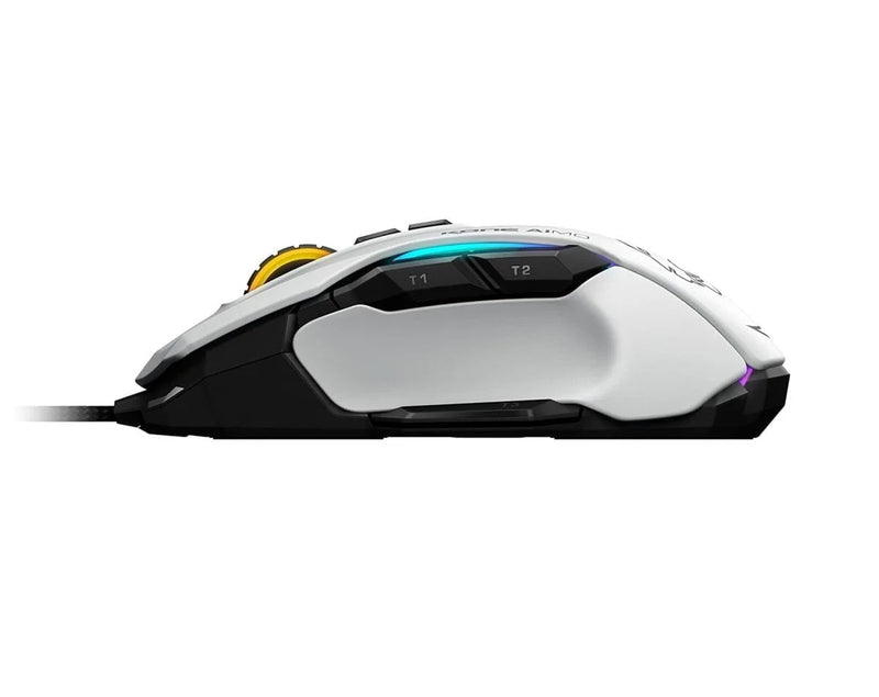 Roccat – Kone Aimo RGBA Smart Customization Gaming Mouse (White) , Designed in Germany