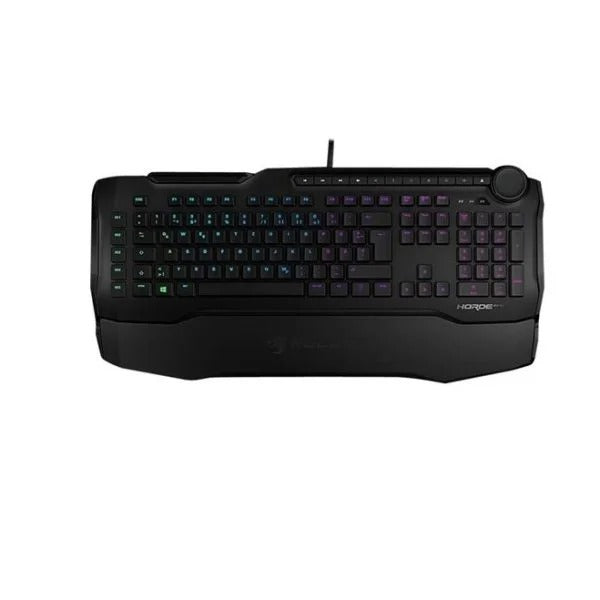 ROCCAT Horde AIMO Wired Membrane Keyboard with RGB Back Lighting – Black