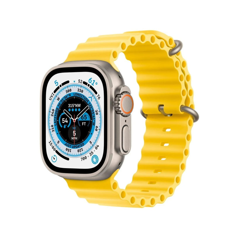 Apple Watch Ultra 49mm (GPS + Cellular) – Yellow Ocean Band MNH93