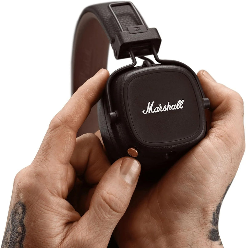 Marshall Major IV Bluetooth Headphones – Brown