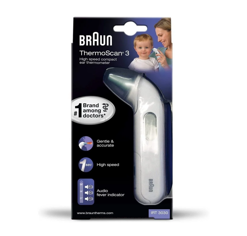 BRAUN IRT 3030 Ear ThermoScan 3