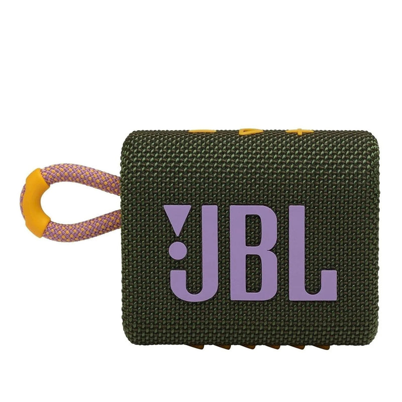 JBL GO 3 Portable Waterproof Speaker – Green