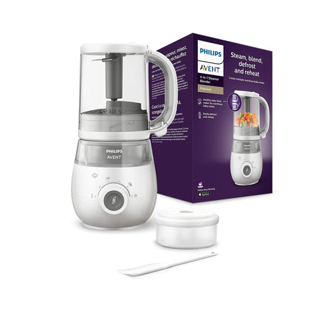 Philips Avent 4 In 1 Combined Steamer And Blender (Scf883/02)