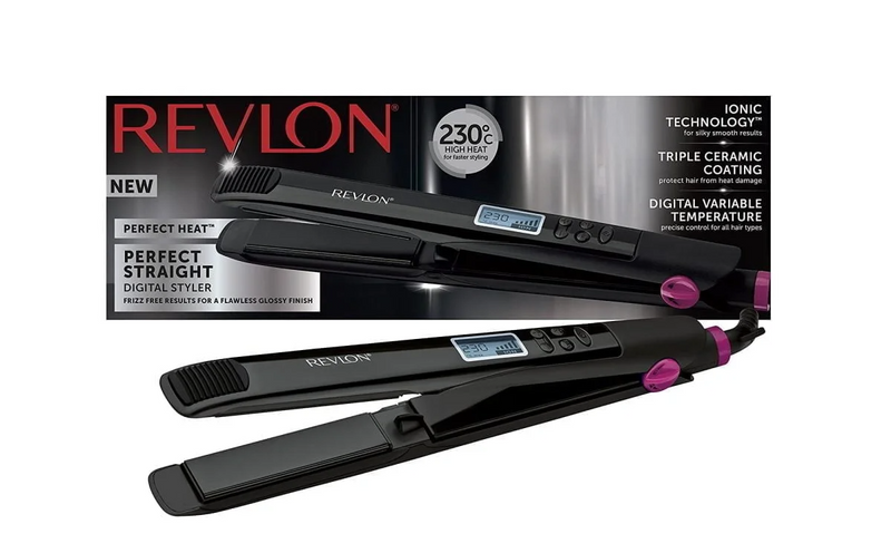 Revlon Perfect Straight 230 Digital Styler Black 25cm