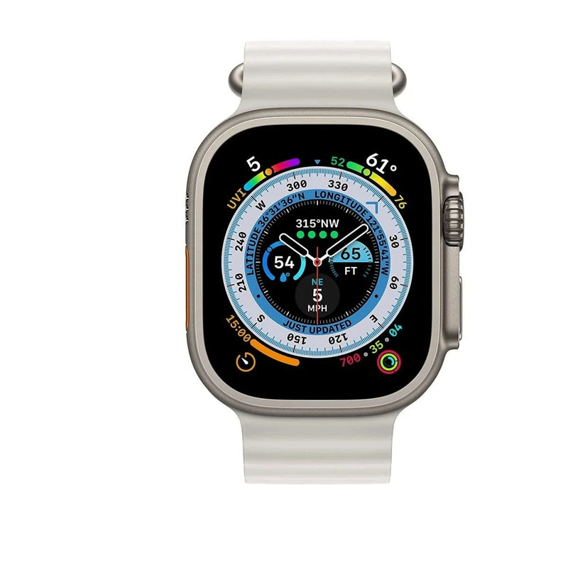 Apple Watch Ultra 49mm (GPS + Cellular) – White Ocean Band MNH83