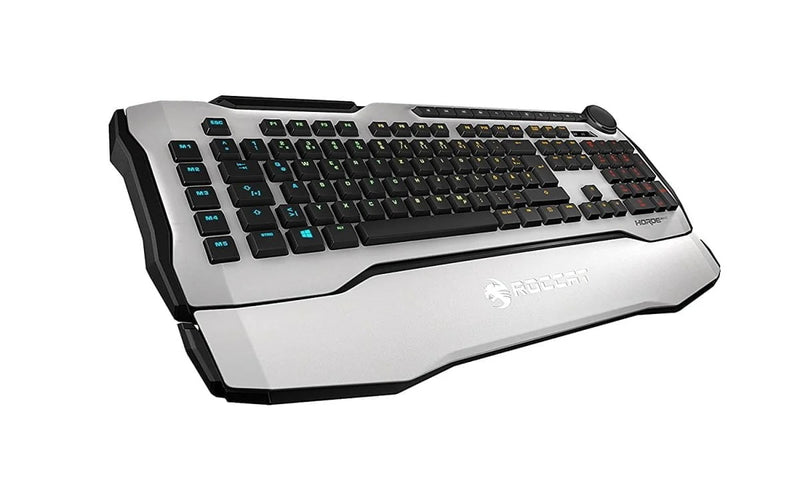 ROCCAT Horde AIMO Membranical RGB Gaming Keyboard US Layout – White