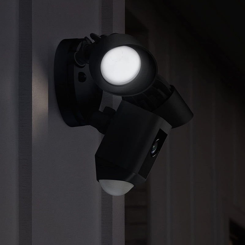 Ring Floodlight Cam Wired Plus – Black