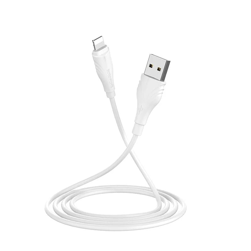 BX18 Optimal charging data cable for Lightning (L=2M) – white