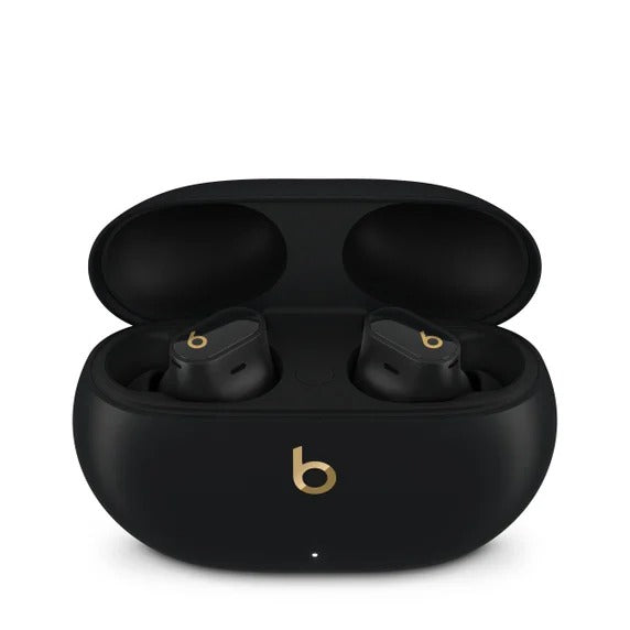 Beats Studio Buds + True Wireless Noise Cancelling Earbuds Apple & Android Compatibility MQLH3 – Black / Gold