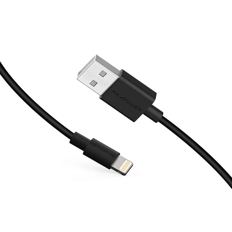 Rav Power USB-A to Lightning Cable – Black RP-CB029