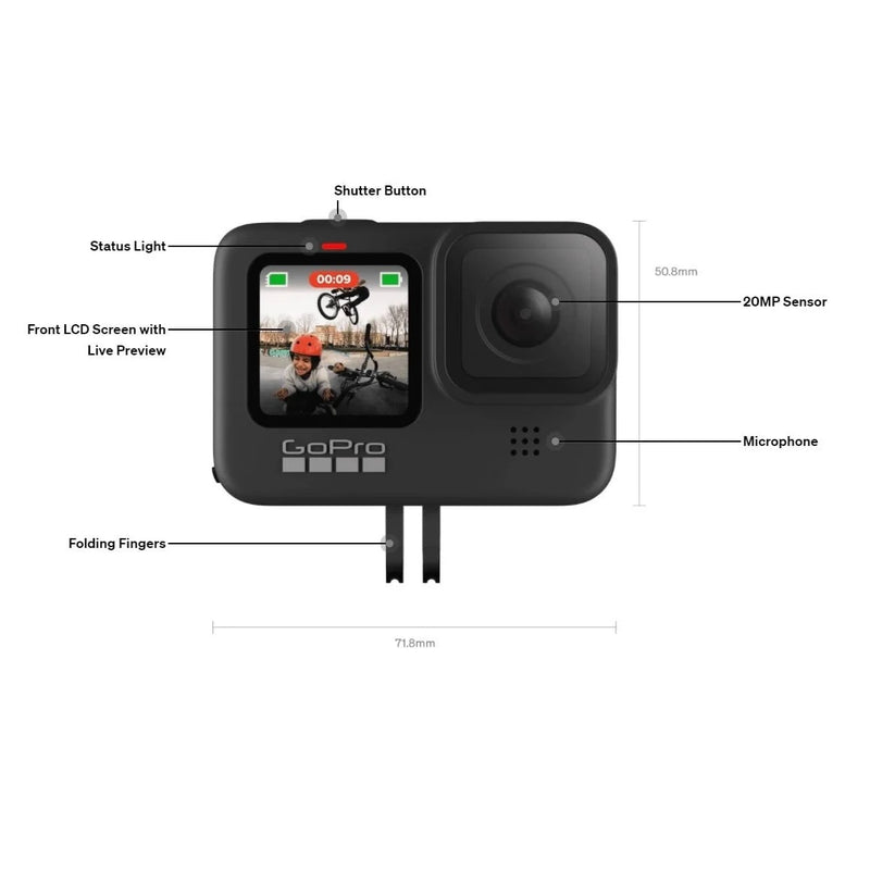 GoPro Hero9 Action Camera – Black