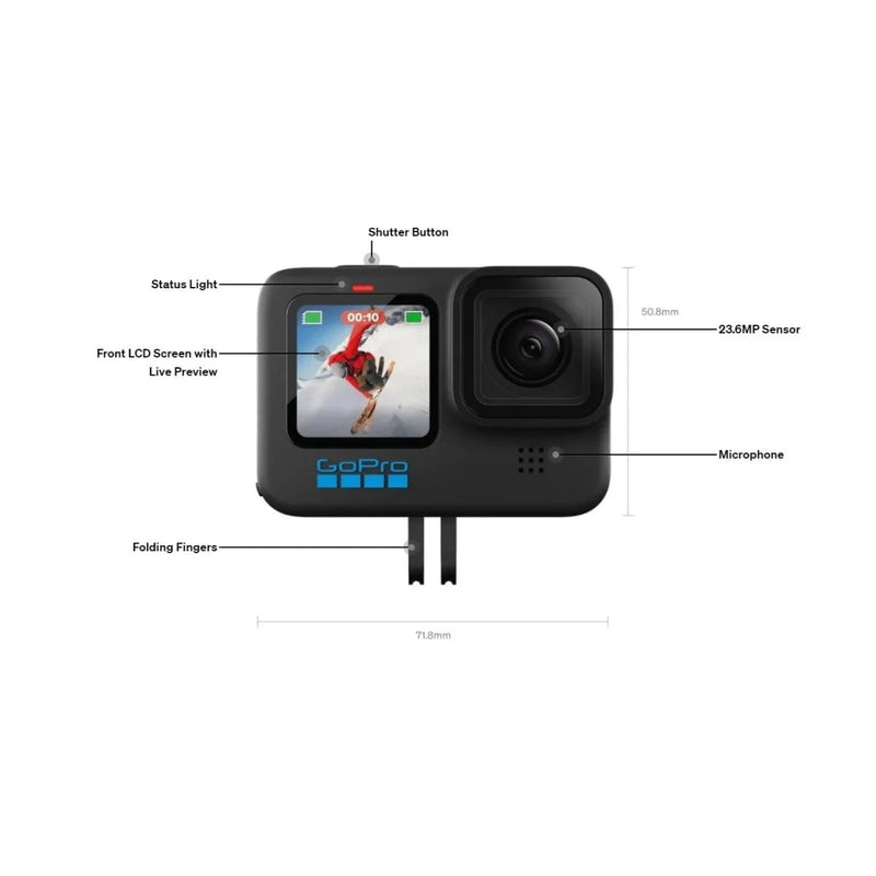 GoPro Hero10 Action Camera Black