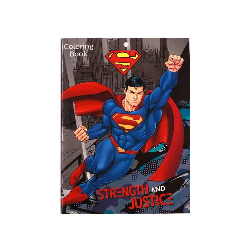 Superman (Strength and Justice) Coloring Book with Stickers (SM101) 16 Sheets