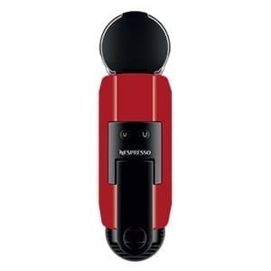 Nespresso Essenza Mini Espresso Machine by De’Longhi, Ruby Red – EN85.R (14 Capsules Included)