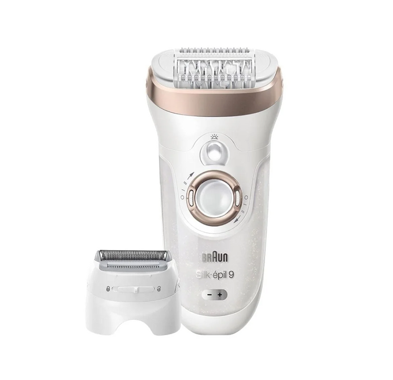 Braun Silk-épil 9 9-561 Wet and Dry Cordless Epilator+ 6 Extras